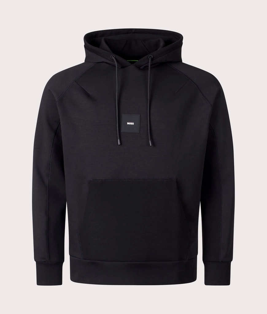 Hugo Boss Mens Soody Rib Hoodie